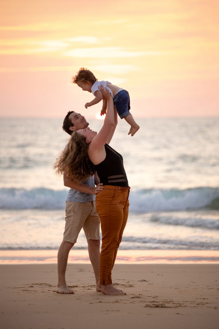 photographe famille landes capbreton