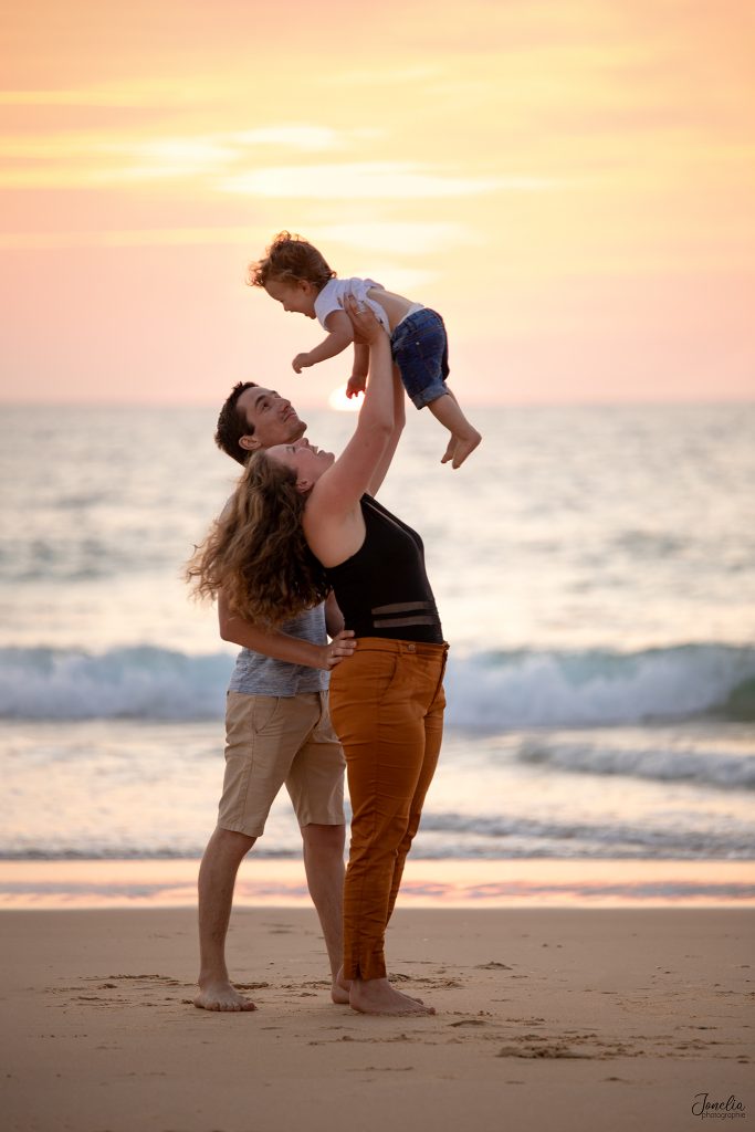 photographe famille landes capbreton